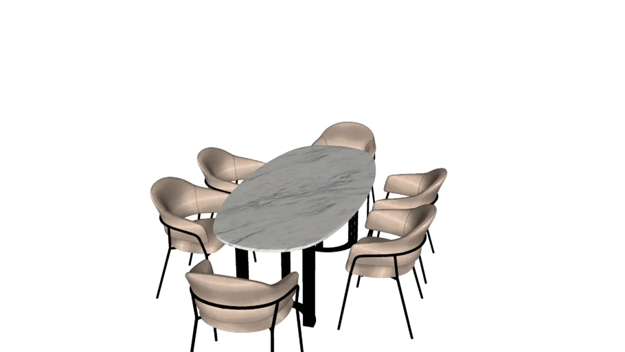 Comedor minimalista