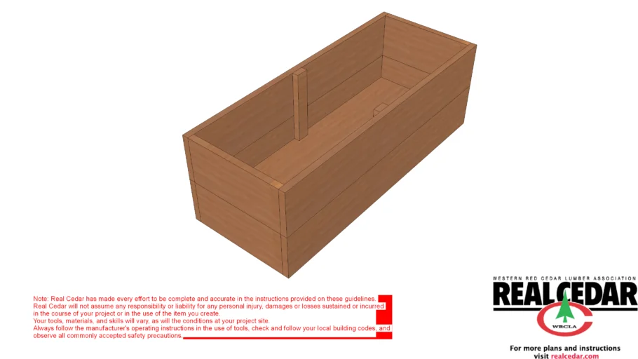 Planter With Trellis - Extra Box