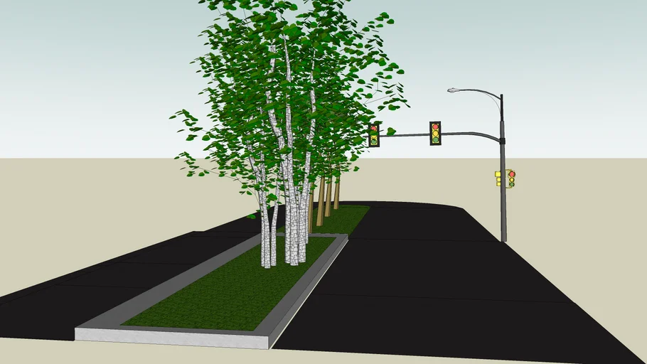 intersection | 3D Warehouse