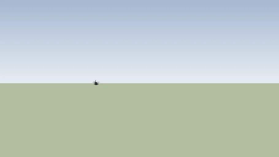 flying helicopter