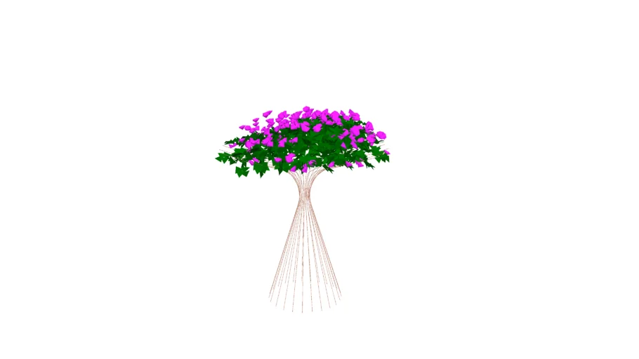 getty plant flower metal