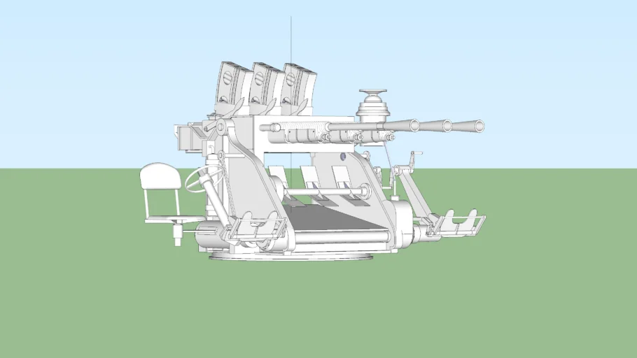 戦艦大和25㎜3連装機銃