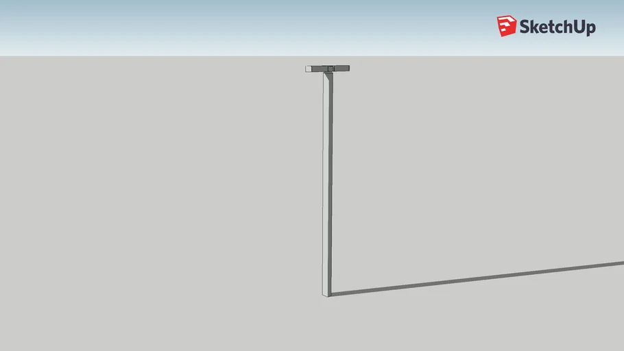 PARK DOUBLE POLE h4500mm - outdoor lighting