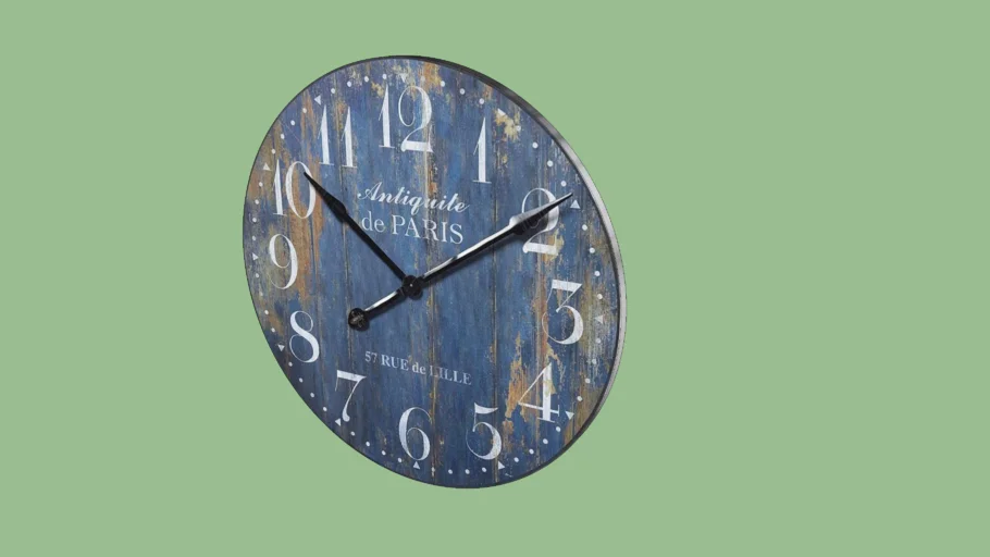 Horloge Antiquité de Paris  Maisons du monde Ref : 111405 Prix 44  euros