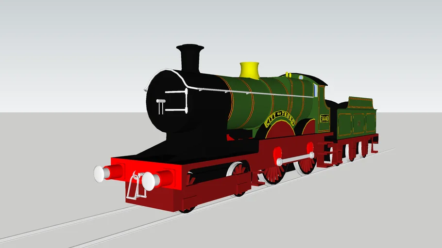 Great Western Railway No. 3440 ''City of Truro'' (1903)