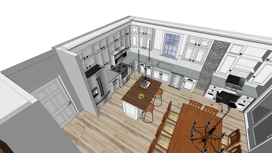 One Story Remodel - Open Concept