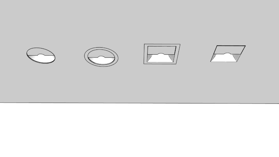 Luca 3.5 Recessed Wall Wash Downlights