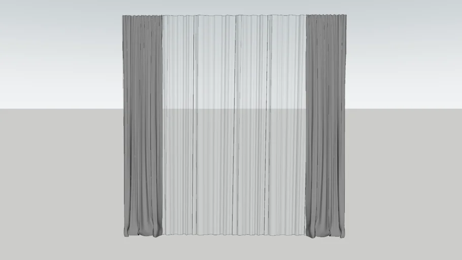 CURTAIN WITH SHEER