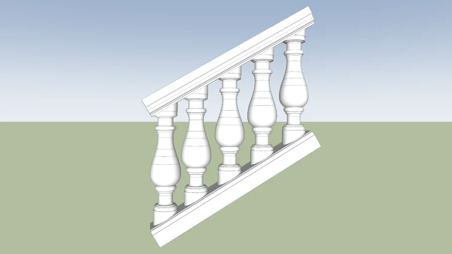 Cast Stone railing