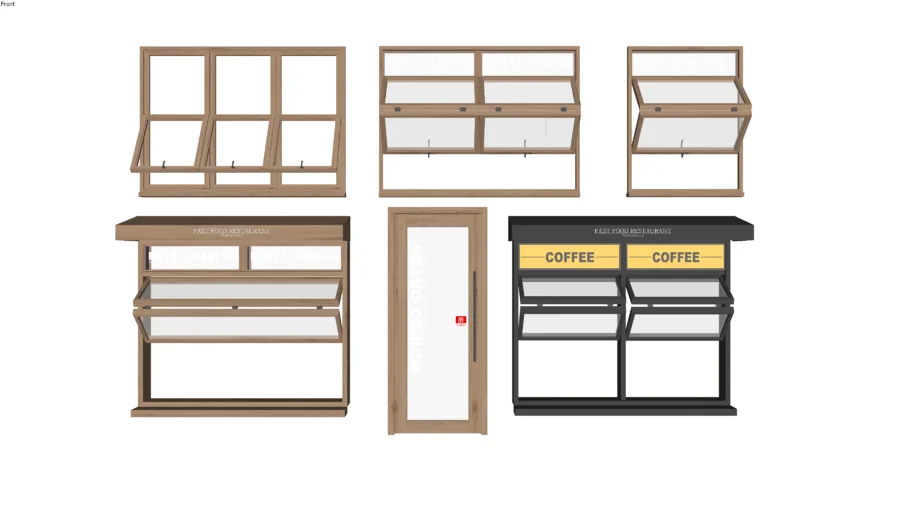 Folding Windows 折叠窗户 www.1skp.com