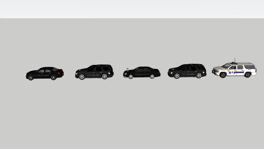 Motorcade of the Canadian Prime Minister