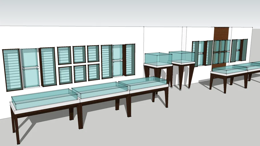 JEWELRY  SHOP COUNTERS