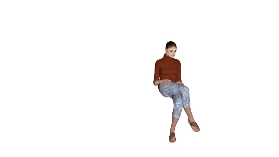 MULHER SENTADA 01