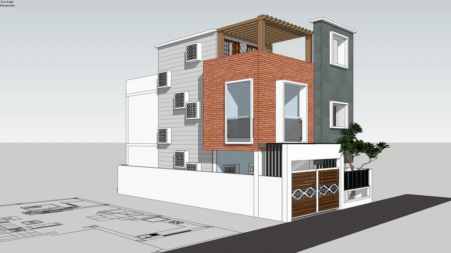 Brick Veneer 3D