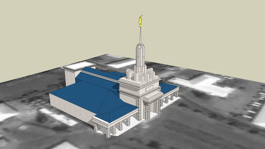 LDS. Templo Mormon, Apia Samoa Temple,22nd operating temple