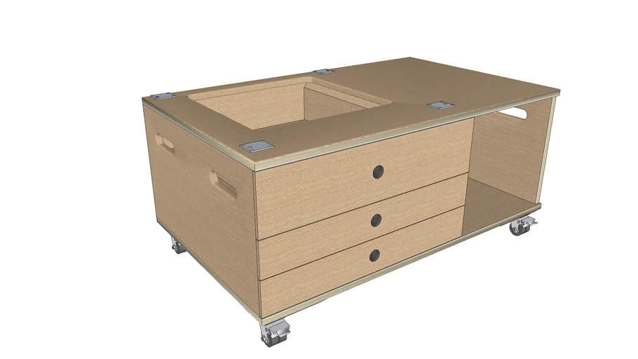 Unterschrank für Bosch GTS 10 XC