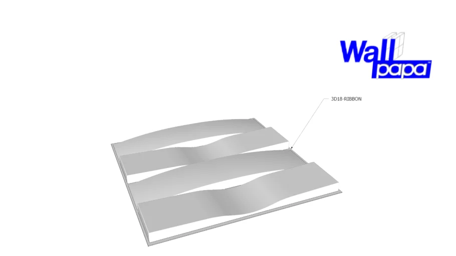 3D Wallpaer : 3D18-RIBBON