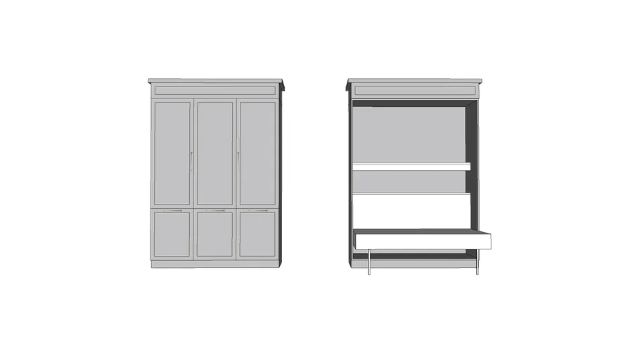 Queen Sized Murphy Bed