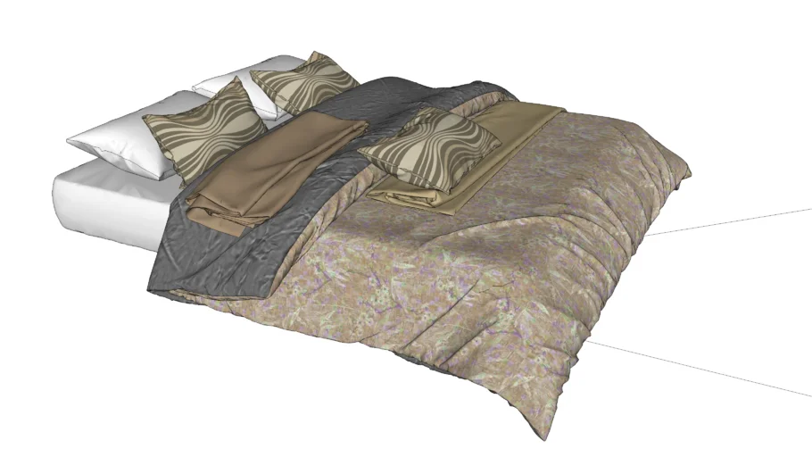bed, bed furniture,, tempat tidur, pillow