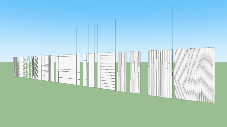 Wall panel design 1