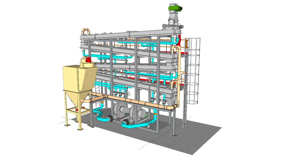 Refroidisseur par fluidisation
