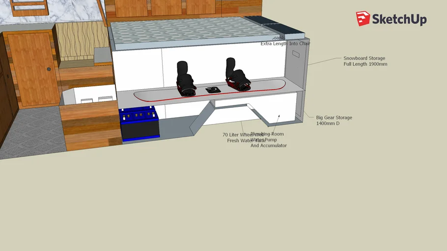2020 Ford Transit Layout