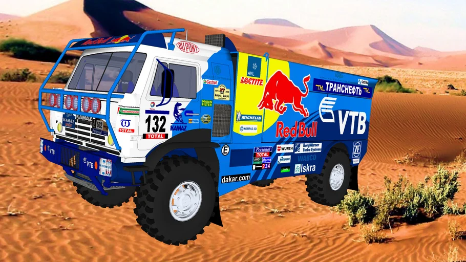 Camión Dakar Kamaz