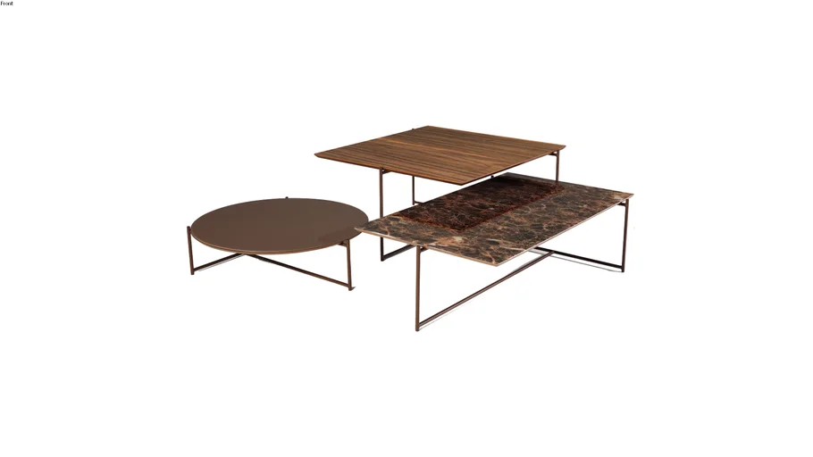 METRIES RECTANGULAR COCKTAIL TABLE