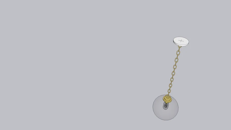 Katie Globe Pendant 12 inch