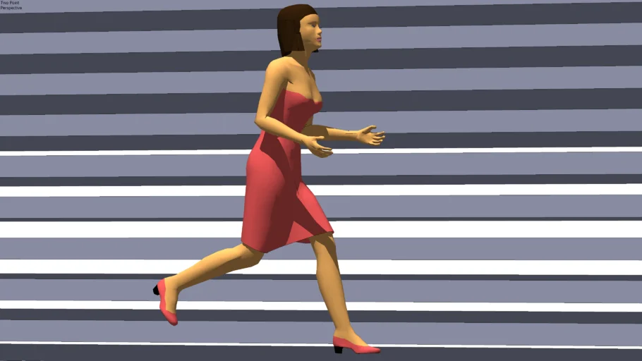 mujer bonita 3d