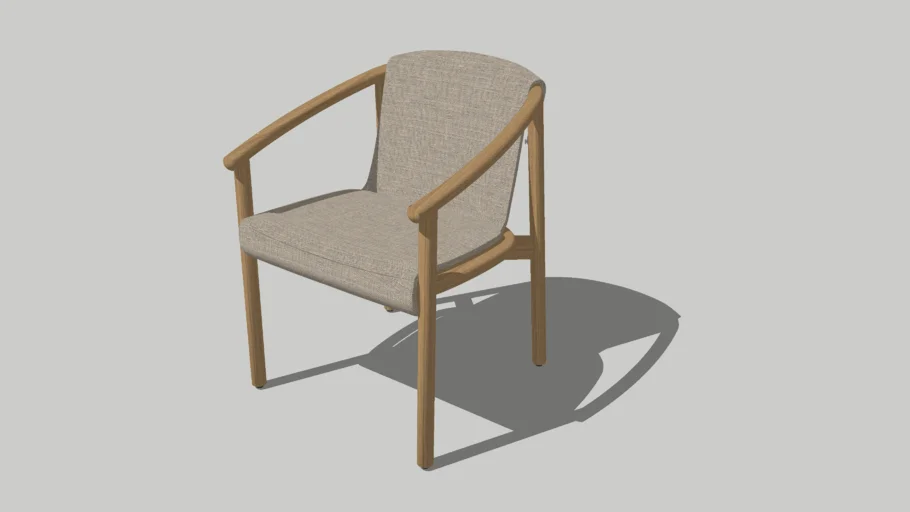 Tess dining chair Teak - 4 Seasons Outdoor furniture
