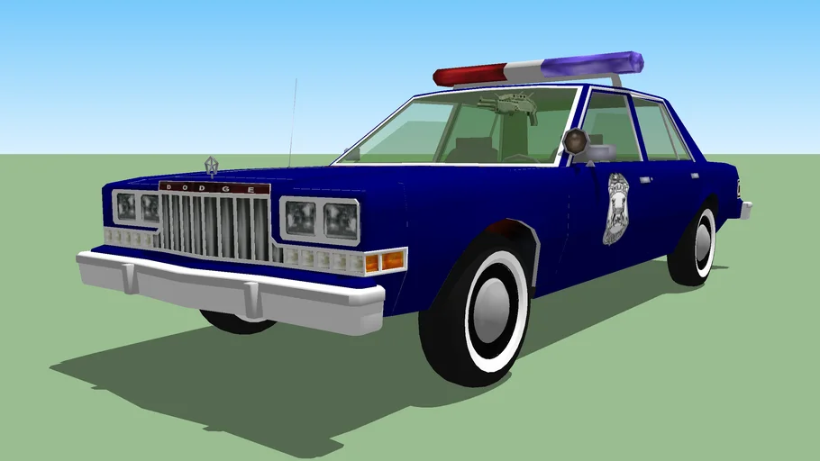 1985 Wyandotte, MI Police Department Dodge Diplomat