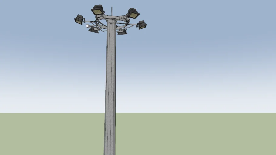 HIGH MAST POLE LIGHTING 20 M