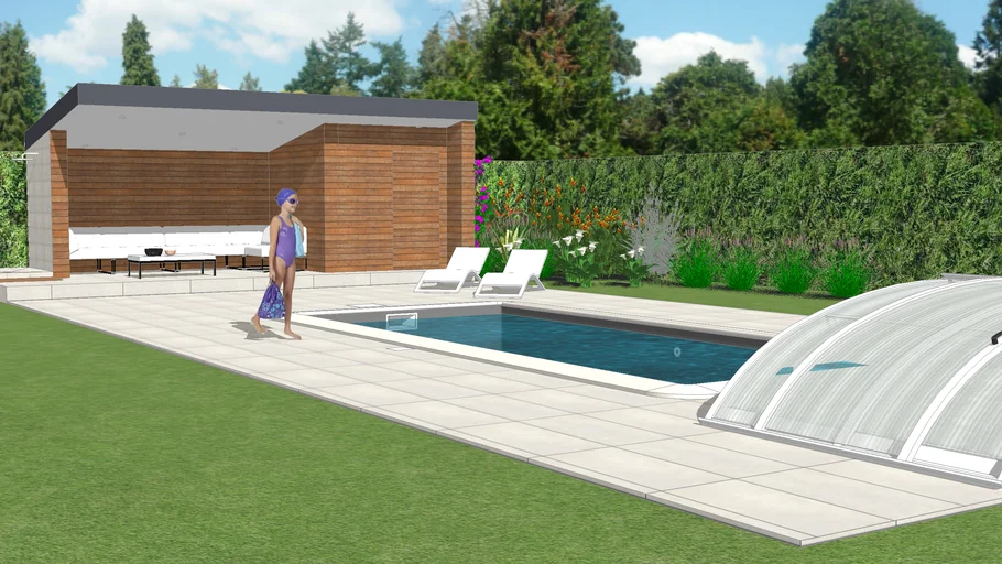 SALT WATER SWIMMING POOL