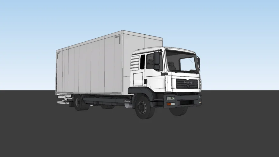 truck MAN TGL box ref