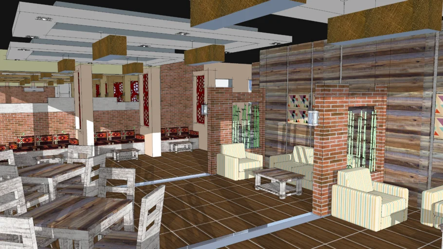 Cafe Shop Design.