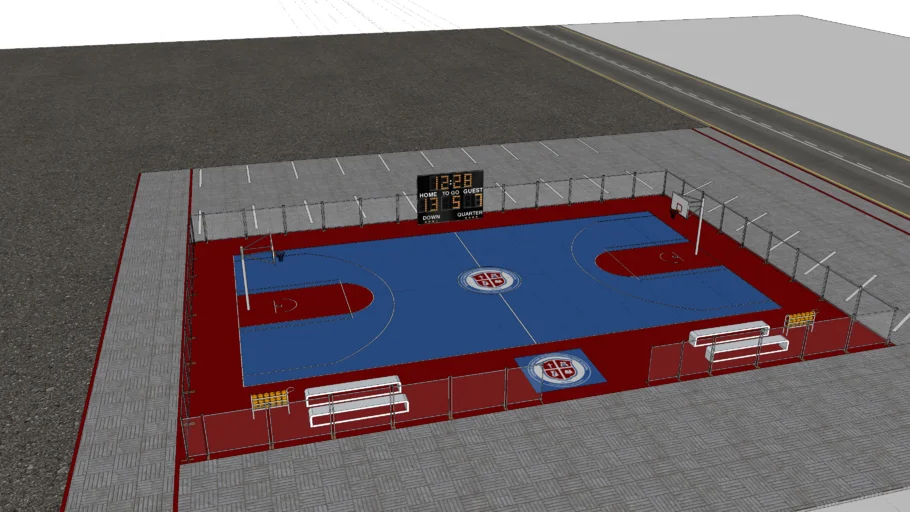 basket ball court
