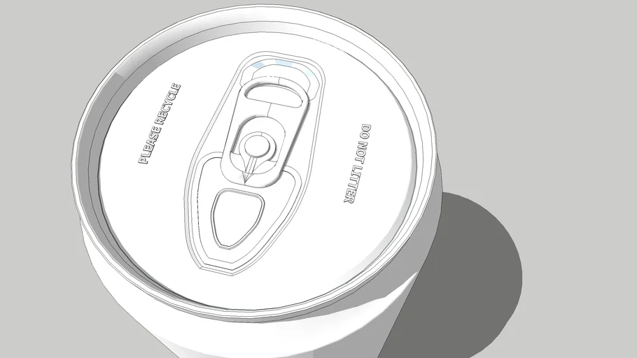 Soda can blank
