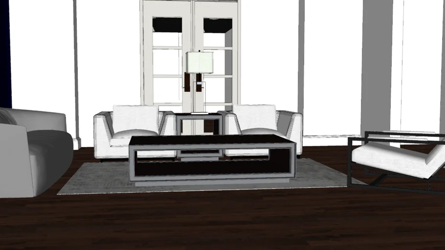 Living room interior design | 3D Warehouse