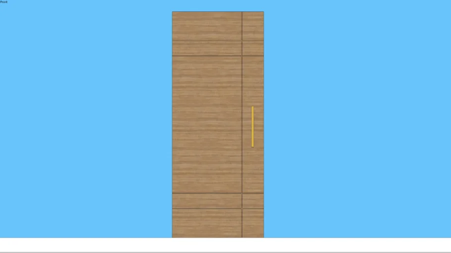 wooden flush door