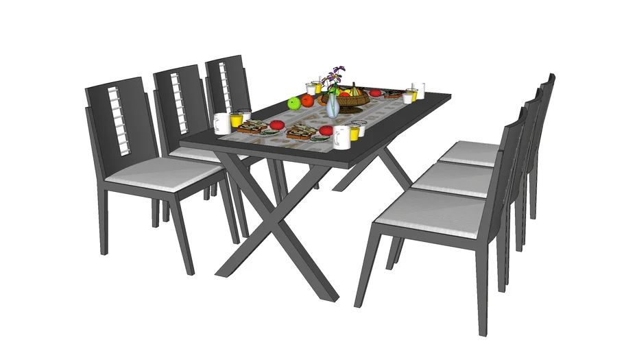 Index-Dining Picasso+Serget 6-Seat-A