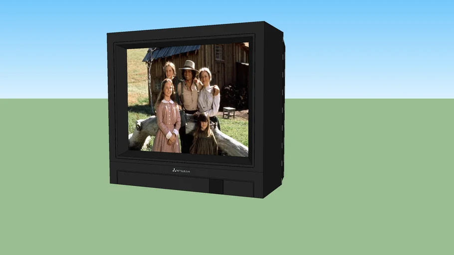 Mitsubishi CRT TV (model CS-2015R)