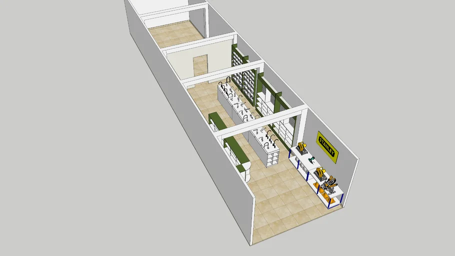 MUEBLES DE MELAMINA PARA FERRETERIA