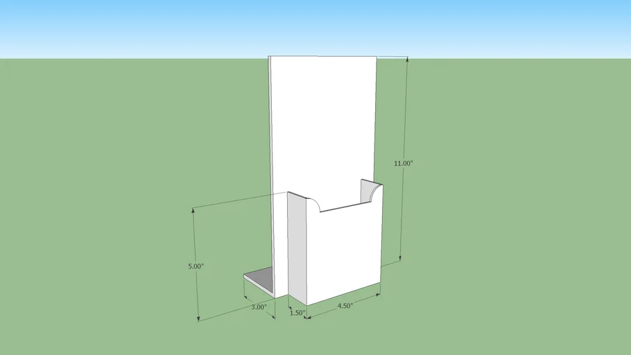 brochure holder