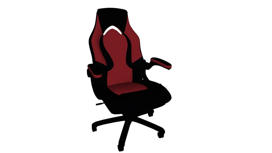 OFM ESS-3086 Essentials Collection Racing Style Leather Gaming Chair