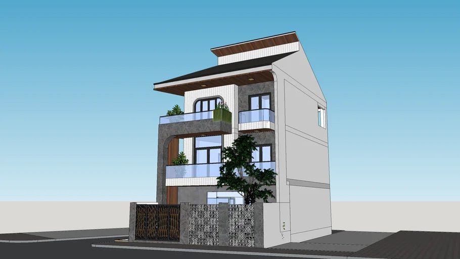 NHÀ BIỆT THỰ 3 TẦNG
