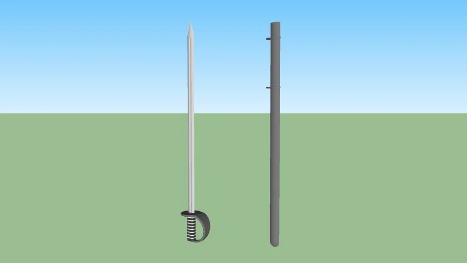Heavy cavalry saber