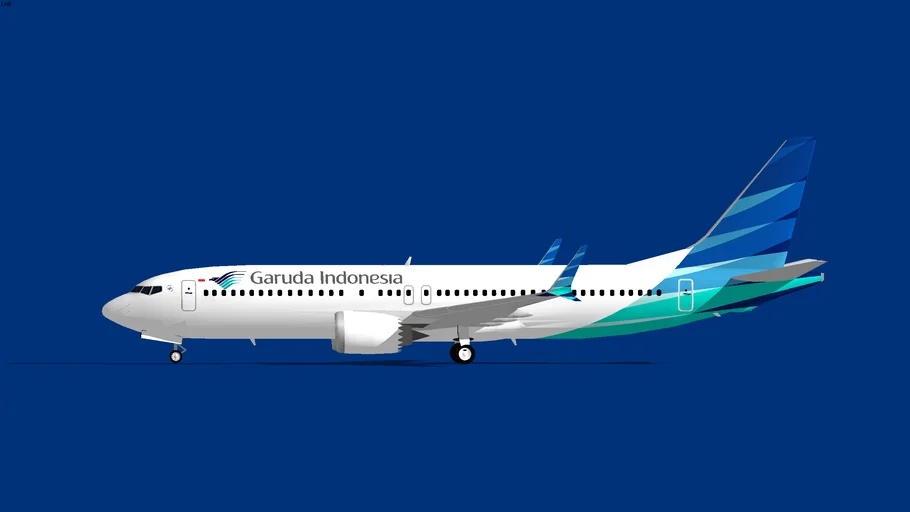 Garuda Indonesia Boeing 737 MAX 8
