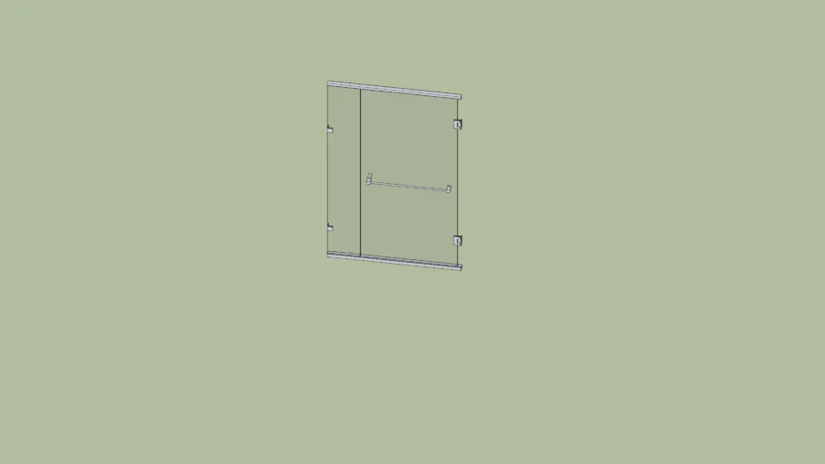 Glass Door Bathroom 3d Warehouse