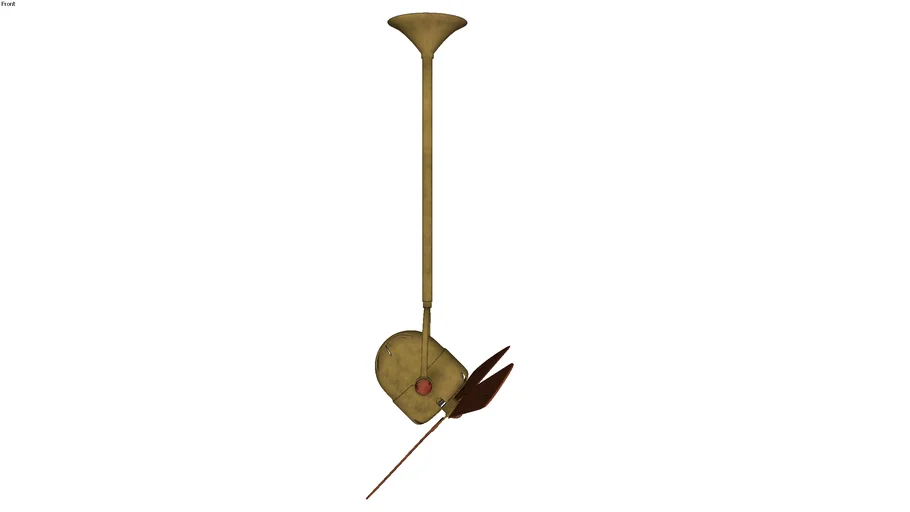 Ventilador Teto Ouro Velho - Gerbar
